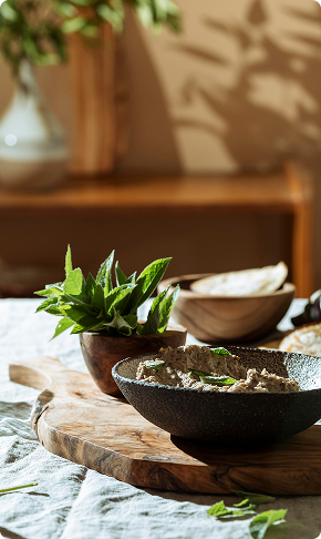 delicious-jewish-food-wooden-board 1